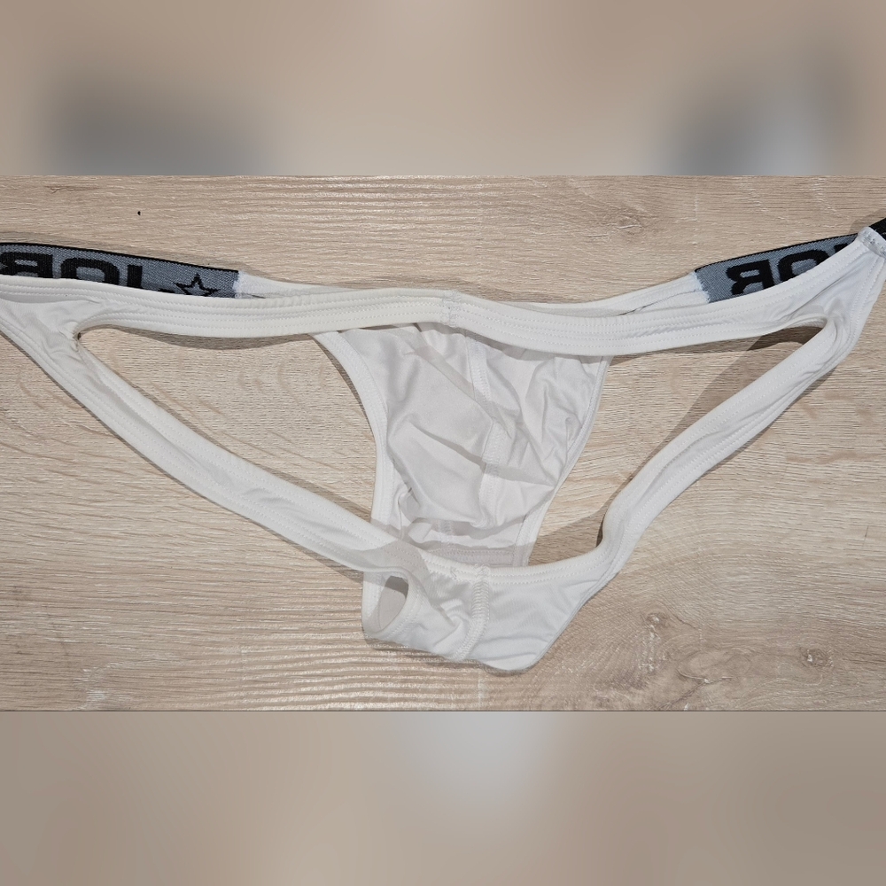 White Mens Jockstrap - Picture 2 of 2